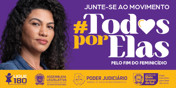 banners da campanha Todos Por Elas